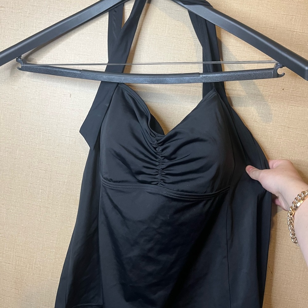 Swimsuits For All Black One-Piece Swimsuit